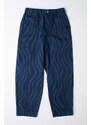 by Parra pantaloni Flowing Stripes Pant uomo colore blu 51150
