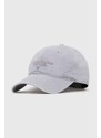 AAPE berretto da baseball in cotone Cotton Washed colore grigio con applicazione ACP4940