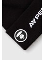AAPE berretto Solid Color colore nero AHT4866