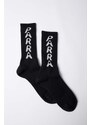 by Parra calzini Hole Logo Crew Socks uomo colore nero 51176