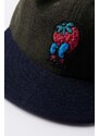 by Parra berretto da baseball Stupid Strawberry 6 Panel Hat Hunter colore verde con applicazione 51275