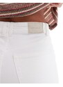 Pull&Bear - Mom jeans comodi bianchi-Bianco
