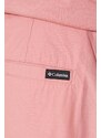 Columbia pantaloncini in cotone Washed Out colore rosa 1491953