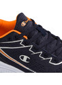Scarpe da ginnastica blu da ragazzo con dettagli arancioni Champion Nimble B GS