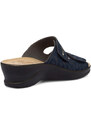 Ciabatte da donna blu con sottopiede anti-shock Fly Flot