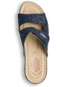 Ciabatte da donna blu con sottopiede anti-shock Fly Flot