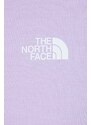 The North Face maglietta da sport Lightning Alpine colore violetto NF0A87HVQZI1