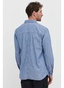 Levi's camicia di jeans uomo colore blu