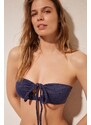 women'secret top bikini LOTUS colore blu navy 6487592