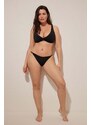 women'secret top bikini HIBISCUS colore nero 6487586.6487603
