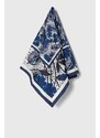 Weekend Max Mara foulard in seta colore blu navy