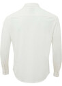 Camicia Bianca in Cotone Organico Armani Exchange M Bianco 2000000016122