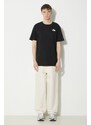 The North Face t-shirt in cotone M S/S Redbox Celebration Tee uomo colore nero NF0A87NVJK31