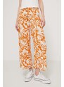 Billabong pantaloni donna colore arancione