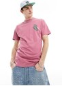 Santa Cruz - Melting Hand - T-shirt rosa pesante