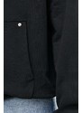 Karl Lagerfeld Jeans felpa in cotone uomo colore nero con cappuccio