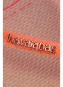 Havaianas infradito SLIM GLITTER IRIDESCENT donna colore arancione 4148922.5567