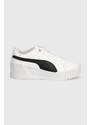 Puma sneakers in pelle Karmen Wedge colore bianco 390985