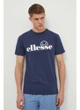 Ellesse t-shirt in cotone Fuenti Tee uomo colore blu navy SHP16469