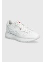 Reebok Classic sneakers in pelle Classic Leather colore bianco 100074458