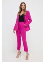 Marciano Guess pantaloni DIANE donna colore rosa 4GGB04 7068A