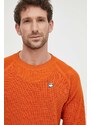 G-Star Raw maglione uomo colore arancione
