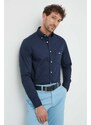 Gant camicia in cotone uomo colore blu navy