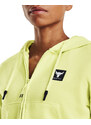 Felpa Under Armour Project Rck Hw Terry Fz Green S