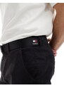 Tommy Jeans - 3.5 - Cintura nera in tessuto-Nero