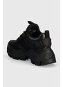 Buffalo sneakers Binary Athena colore nero 1636085.BLK