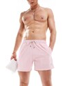 Polo Ralph Lauren - Traveler Icon - Pantaloncini da bagno slim rosa con logo