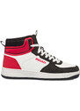 Sneakers alte bianche, rosse e nere da uomo Ducati Sepang 6