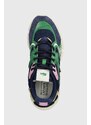 Lacoste sneakers L003 Neo Contrasted Textile colore blu navy 47SMA0008