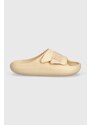 Crocs ciabatte slide Mellow Luxe Recovery Slide colore beige 209413