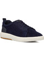 Sneakers blu navy da uomo in tessuto Riflessi Urbani