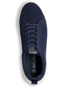 Sneakers blu navy da uomo in tessuto Riflessi Urbani