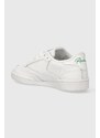 Reebok Classic sneakers in pelle Club C 85 colore bianco 100202092