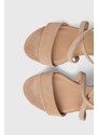 Wojas sandali in camoscio 7605864 colore beige