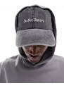 ASOS DESIGN - Cappellino con visiera in cotone nero slavato con scritta "Do Not Disturb" ricamata