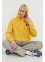Desigual felpa MARIO uomo colore giallo con cappuccio 24SMSK11