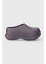 adidas Originals ciabatte slide Adifom Stan Mule W donna colore violetto IE0479