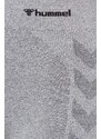 Hummel leggins per joga colore grigio 210496