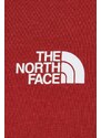 The North Face felpa uomo colore rosso con cappuccio NF0A880UPOJ1