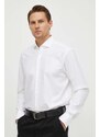 BOSS camicia uomo colore bianco