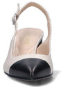 ROBERTA GINEPRI Slingback donna panna DECOLLETE TALL SCOP