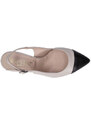 ROBERTA GINEPRI Slingback donna panna DECOLLETE TALL SCOP