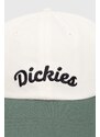 Dickies berretto da baseball in cotone KEYSVILLE CAP colore beige con applicazione DK0A4YPA