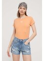Vans t-shirt in cotone donna colore arancione