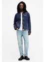 AllSaints giacca in cotone ROTHWELL JACKET colore blu navy MA506Z