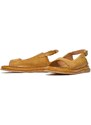 A.S.98 sandalo SPOON in pelle gialla